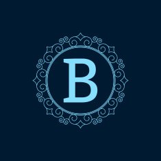 Vector illustration Luxury Monogram logo N17
