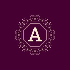 Vector illustration Luxury Monogram logo N21