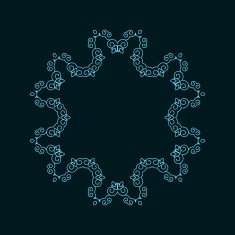 Vector illustration Luxury Monogram logo N27