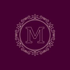 Vector illustration Luxury Monogram logo N28