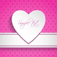 Valentine day greeting with textured background N2