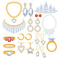 Set of jewelry items N4