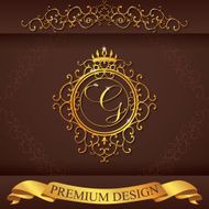 Letter G Luxury Logo template vector illustration