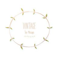 Vintage Flowers Wreath N5