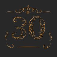 Anniversary 30th signs