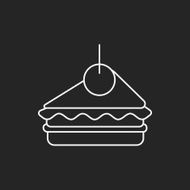 cake line icon N2