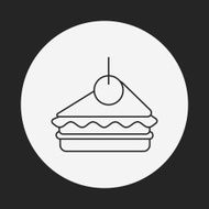 cake line icon N3