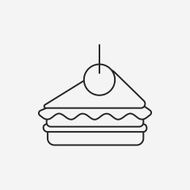 cake line icon N4