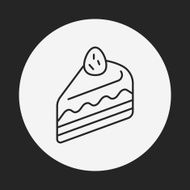 cake line icon N7