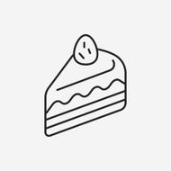 cake line icon N8