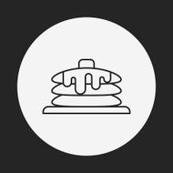 pancake line icon N6