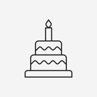 cake line icon N11