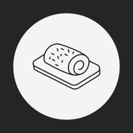 rollcake line icon N3