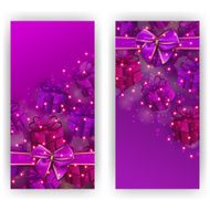 Festive background with bows N2