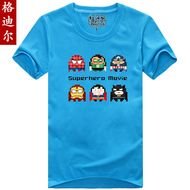 T-shirt with super heroes
