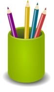 pencils in the cup