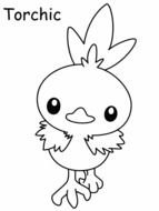 chick as a graphic illustration