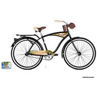 Huffy 26 Mens Panama Jack Cruiser Bicycle Matte Black