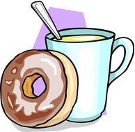 Coffee And Donuts Panda Free Images
