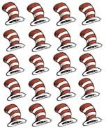 Dr. Seuss Border Clipart on White Background