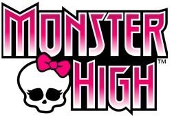 Monster High, black and pink logo