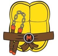 clipart of the Ninja Turtle T Shirt design