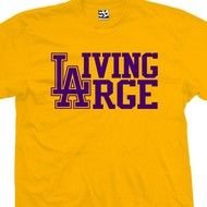 yellow t-shirt with the inscription on a white background