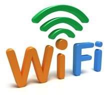 clipart of the wifi symbol