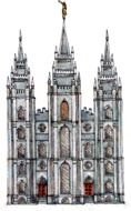 Salt Lake Temple drawing