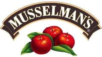 logo with red apples