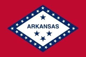 Arkansas Flags drawing