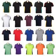 multi-colored t-shirts on the page of the online store
