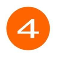 number 4 in the orange circle