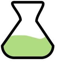 Water In Glass Bottle Vector