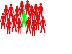 group of red figures