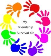 Hands Friendship Survival Kit At Clkercom Vector