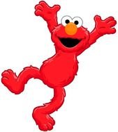 clipart of red elmo