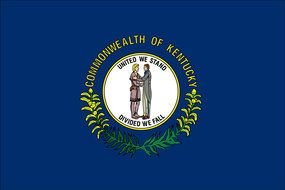 State Of Kentucky Flag drawing