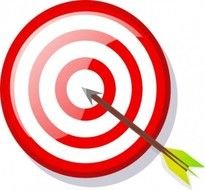 Target With Arrow Clip Art 422440jpg