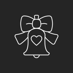 love bell line icon N2