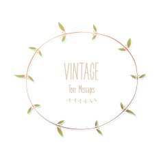 Vintage Flowers Wreath N5