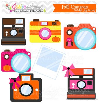 Instant Download Cute Fall Camera