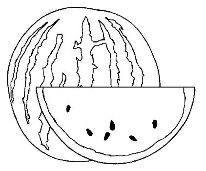 19 Fruits For Coloring Pages Free Page Site