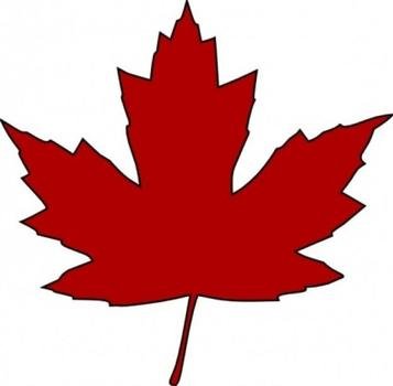 Clip Art Free Nature Vector Download Leaf Maple Horizontal