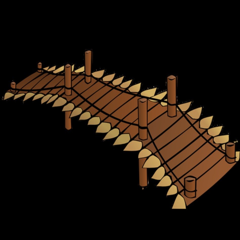Wooden Bridge Rpg Map Symbol Vector Public Domain Vectors