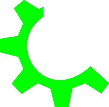 Green Gear Multimedia At Clkercom Vector Online