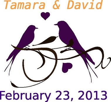 purple birds as a symbol of love