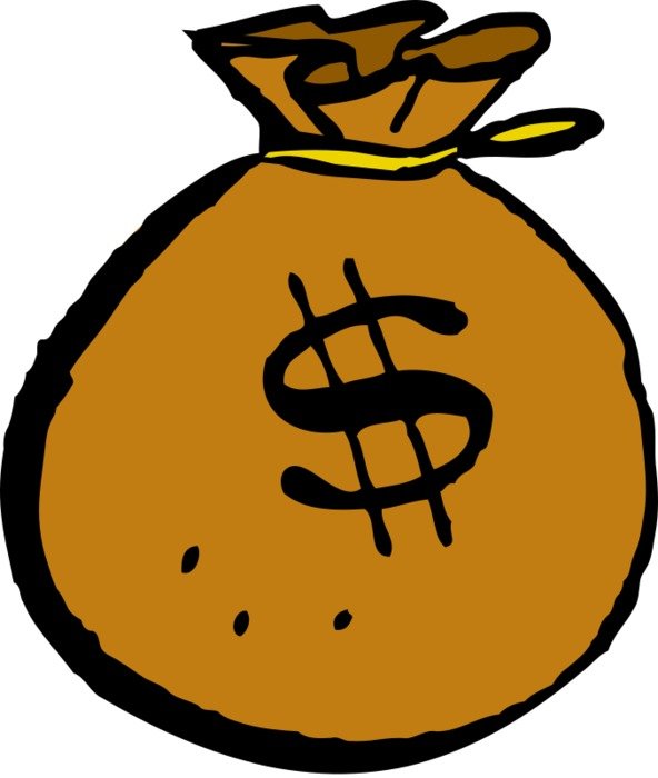 sack with money
