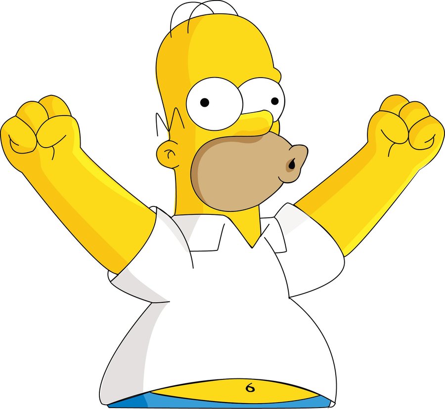 Homer Simpson drawing free image download