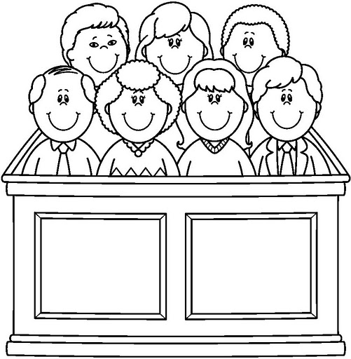 People in court drawing free image download